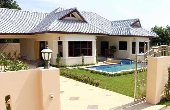 Visningshuset vid Mango Grove Hua Hin