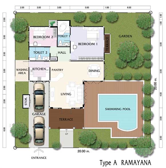 Planskiss Ramayana